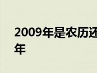 2009年是农历还是阳历 2009年是农历什么年 