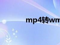 mp4转wmv格式 wmv转avi 