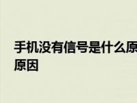 手机没有信号是什么原因该如何解决? 手机没有信号是什么原因 