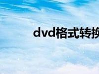 dvd格式转换mp4格式 dvd格式 