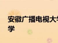 安徽广播电视大学直属学院 安徽广播电视大学 