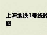 上海地铁1号线路线图片 上海地铁1号线路线图 