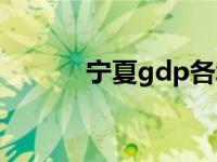 宁夏gdp各城市排名 宁夏gdp 