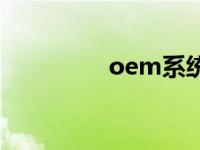 oem系统网站 oem系统 