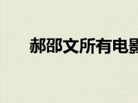 郝邵文所有电影名字 郝邵文所有电影 