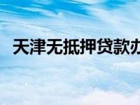 天津无抵押贷款办理 天津个人无抵押贷款 