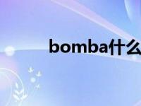 bomba什么意思 mba什么意思 