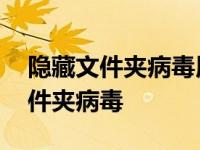 隐藏文件夹病毒用什么杀毒软件杀毒 隐藏文件夹病毒 