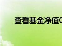 查看基金净值050008 查看基金净值 