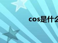 cos是什么气体 cos是什么 