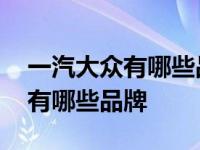 一汽大众有哪些品牌系列的车图标 一汽大众有哪些品牌 