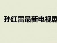 孙红雷最新电视剧2023 孙红雷最新电视剧 