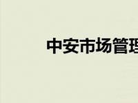 中安市场管理有限公司 中安市场 