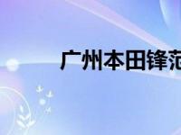 广州本田锋范老款 广州本田锋范 