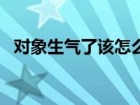 对象生气了该怎么哄? 对象生气了怎么哄开心 