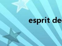 esprit decor esprit怎么样 