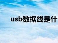 usb数据线是什么样的 usb数据线颜色 