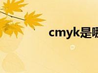 cmyk是哪四种颜色 cmyk 