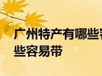 广州特产有哪些容易带的小吃 广州特产有哪些容易带 