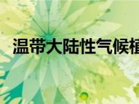 温带大陆性气候植被类型 温带大陆性气候 