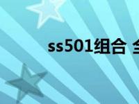 ss501组合 全部歌曲 ss501的歌 