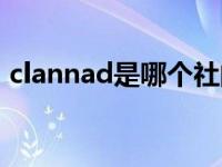 clannad是哪个社的作品 clannad什么意思 