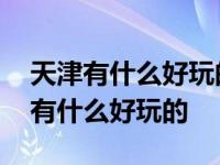 天津有什么好玩的地方旅游攻略一日游 天津有什么好玩的 