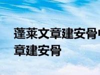 蓬莱文章建安骨中间小谢又清发翻译 蓬莱文章建安骨 