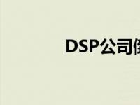 DSP公司倒闭了吗 dsp公司 