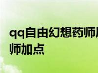 qq自由幻想药师属性点怎么加 qq自由幻想药师加点 