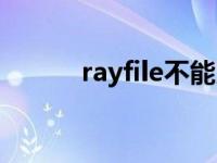 rayfile不能用了吗 rayfile资源 