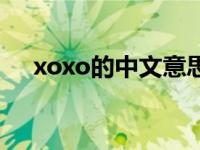 xoxo的中文意思 xoxo是什么意思英语 