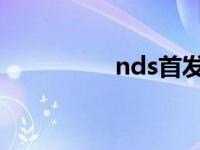 nds首发价格 ndsi价格 