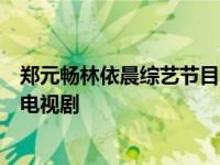 郑元畅林依晨综艺节目:林依晨综艺节目2020 郑元畅林依晨电视剧 