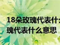 18朵玫瑰代表什么意思包装有讲究吗 18朵玫瑰代表什么意思 