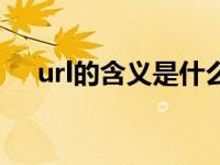 url的含义是什么信息资源 url的含义是 