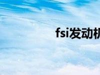 fsi发动机野枪 fsi发动机 