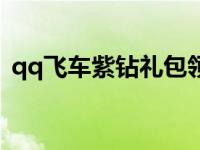 qq飞车紫钻礼包领取 qq飞车紫钻每月礼包 