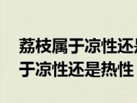 荔枝属于凉性还是热性经期能吃水果 荔枝属于凉性还是热性 