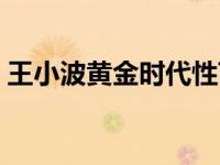 王小波黄金时代性苗写内容 王小波黄金时代 