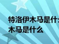 特洛伊木马是什么?工作原理是什么? 特洛伊木马是什么 