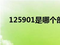 125901是哪个部门的电话 125908818 