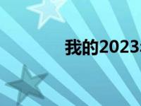 我的2023年作文 我的2009 