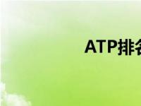 ATP排名都灵 atp排名 