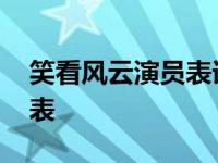 笑看风云演员表详细介绍图片 笑看风云演员表 