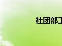 社团部工作计划 社团部 