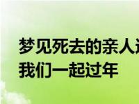 梦见死去的亲人还活着回来跟我们一起过年 我们一起过年 