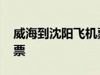 威海到沈阳飞机票价格查询 威海到沈阳飞机票 