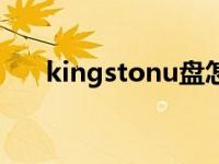 kingstonu盘怎么打开 kingstonu盘 