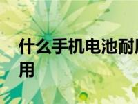 什么手机电池耐用和质量好 什么手机电池耐用 